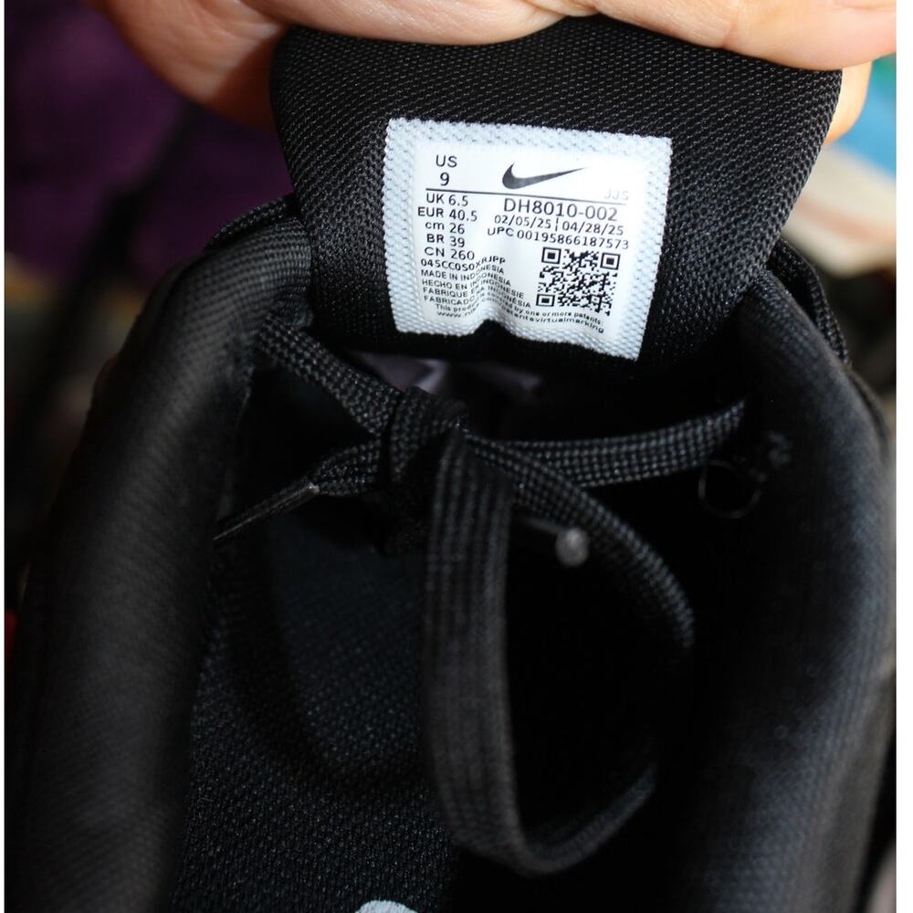 Nike Air Max 90 Women’s Black & White Sneakers – Size 9 - Picture 8 of 9